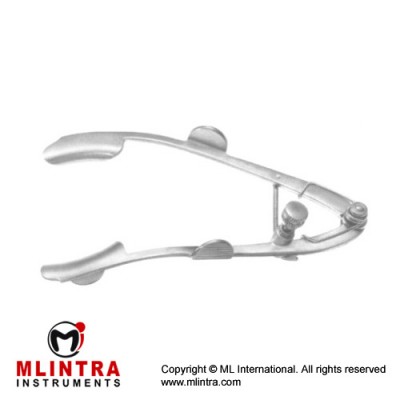 Lester-Burch Eye Speculum Adjustable Stainless Steel,